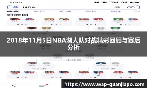2018年11月5日NBA湖人队对战精彩回顾与赛后分析